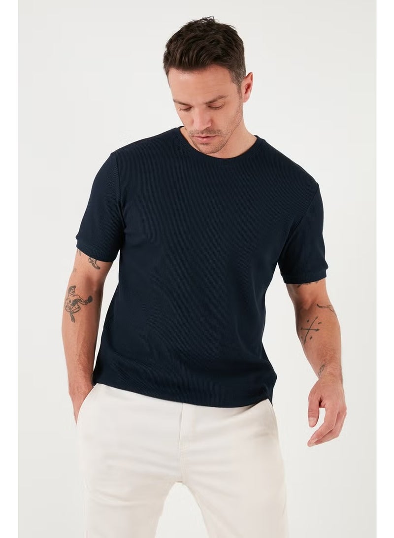 Buratti Cotton Crew Neck Regular Fit Basic T Shirt Men's T Shirt 5902759 - Image 2